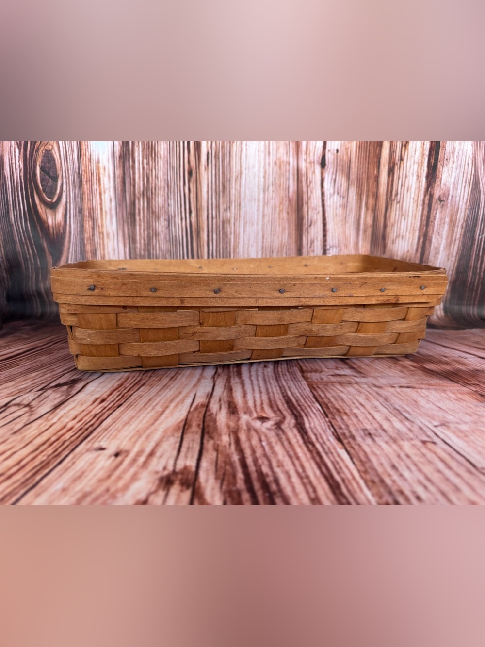 Vintage 1995 Longaberger Bread Basket